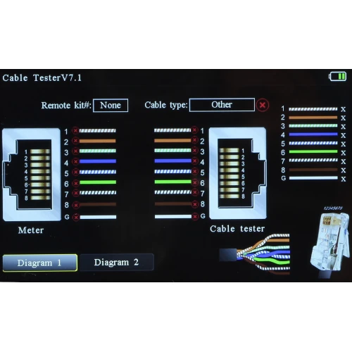 Monitor AHD, HD-CVI, HD-TVI, PAL MS-ACT50-4K 5 inch
