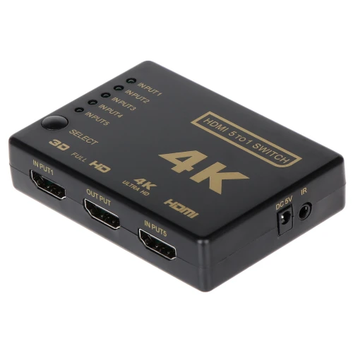 HDMI-SW-5/1P Schakelaar