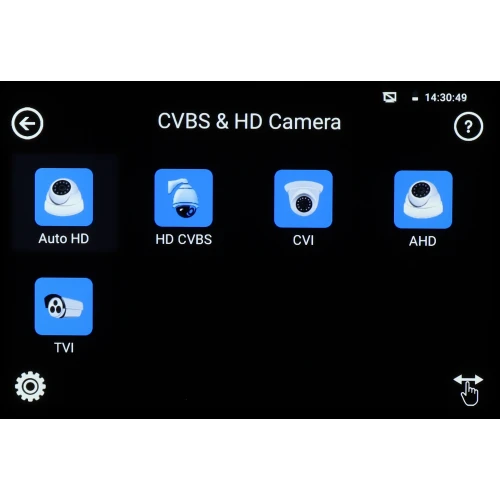 Multifunctionele CCTV-tester CS-HB-45H