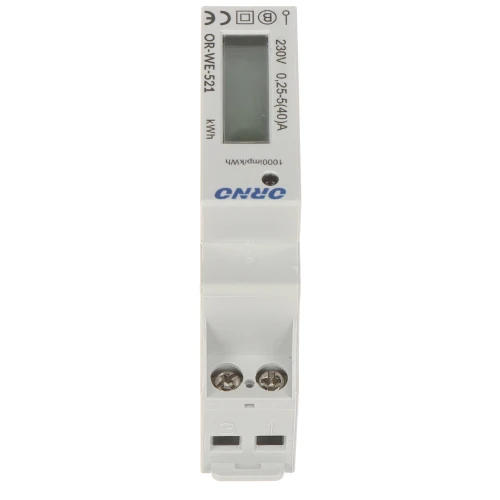 Elektriciteitsmeter OR-WE-521 Enkelfasig ORNO