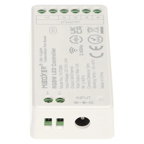 LED-verlichtingscontroller LED-RGBW-WC/RF2 2.4 GHz, RGBW 12