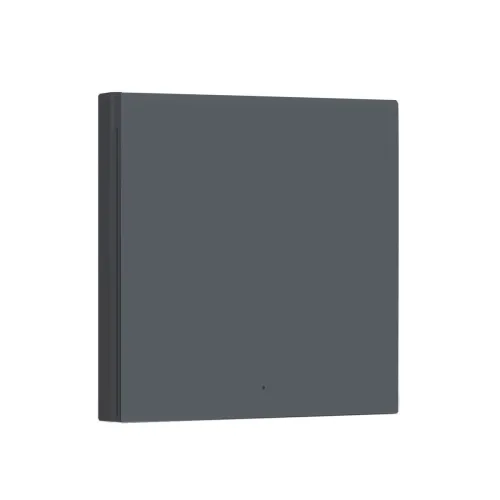 Aqara Smart Wall Switch H1 Szary | Przełącznik | Pojedynczy, z Neutral, Zigbee 3.0, EU, WS-EUK01-G