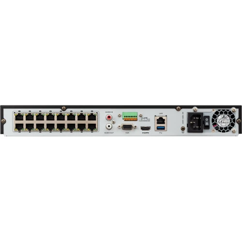 BCS-V-NVR1602-4K-16P Digitale netwerk IP-recorder met 16 kanalen en PoE-switch BCS View