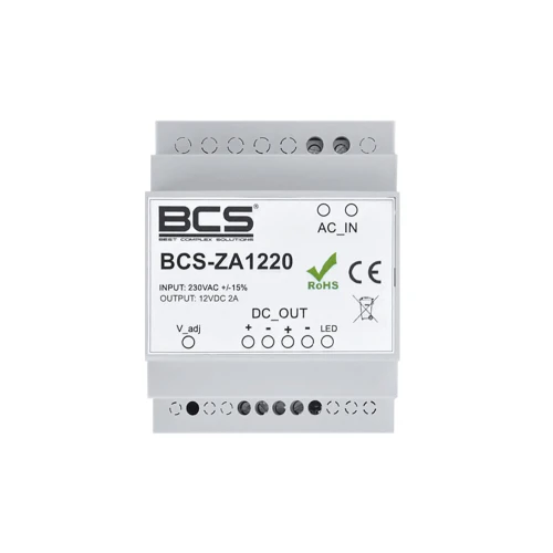 BCS-ZA1220 Voeding 12V 2A