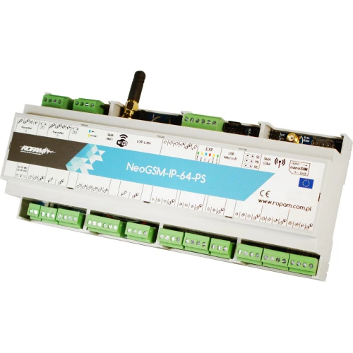 Alarmcentrale Ropam NeoGSM-IP-64-PS-D12M