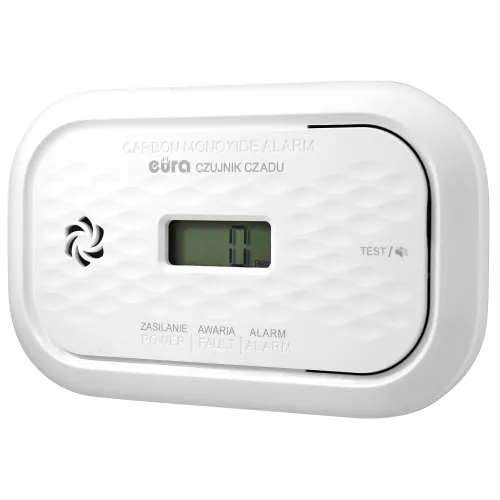 Czujnik czadu EURA" CD-72A2v755/B - certyfikat CNBOP-PiB