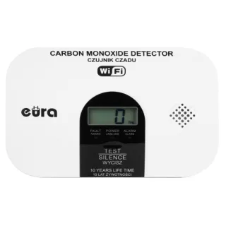 Czujnik czadu EURA CD-53A2v5300-TY/B Wi-Fi - certyfikat CNBOP-PiB
