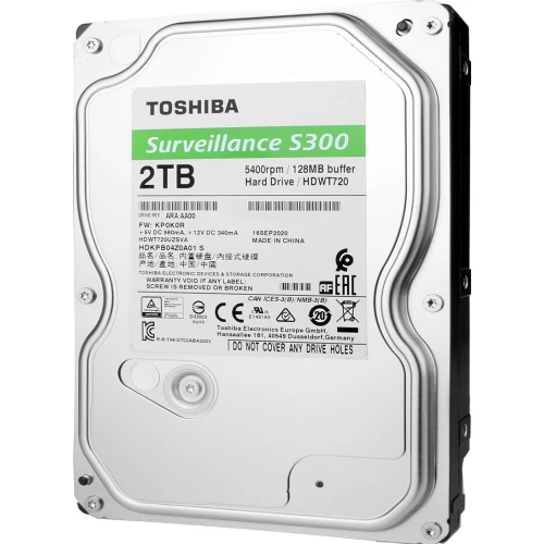 Harde schijf voor bewaking Toshiba S300 Surveillance 2TB