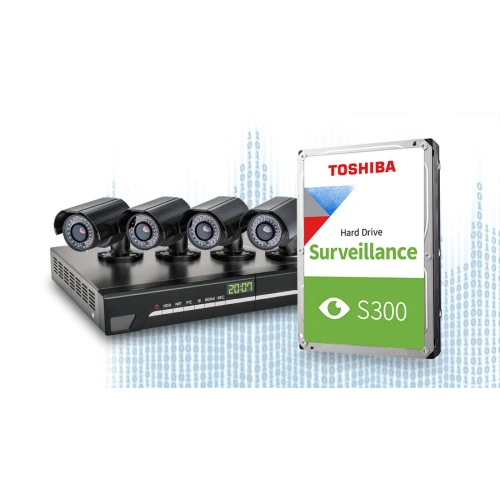 Harde schijf voor bewaking Toshiba S300 Surveillance 2TB