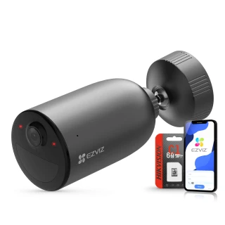 Camera met eigen voeding voor microSD-kaart WiFi 3Mpx EZVIZ EB3