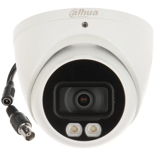 Monitoringset met 5 Mpx dome camera HAC-HDW1500TRQ-0280B-S2 en accessoires