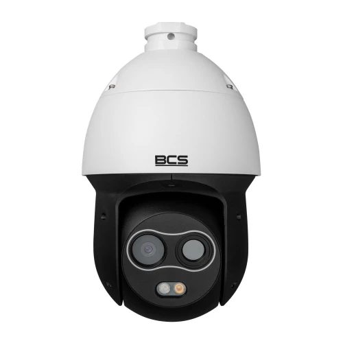 Roterende thermische IP-camera BCS-L-SIP224FR5-THT-AI1 256x192, 7mm, 4Mpx, 8mm lens met temperatuurmetingsfunctie BCS