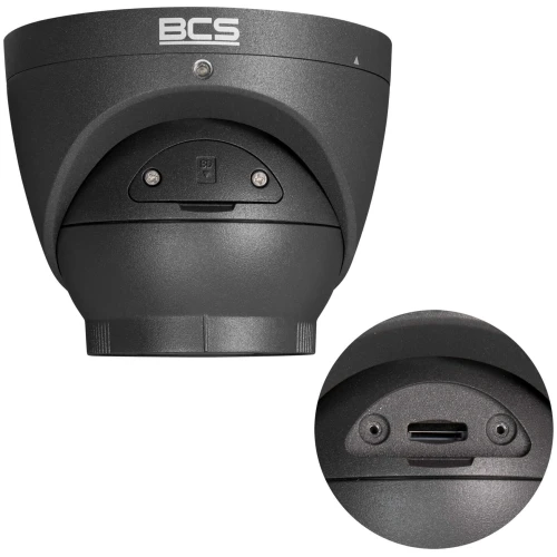 IP-camera BCS-P-EIP25FSR3L2-AI2-G 5 Mpx 2.8 mm BCS