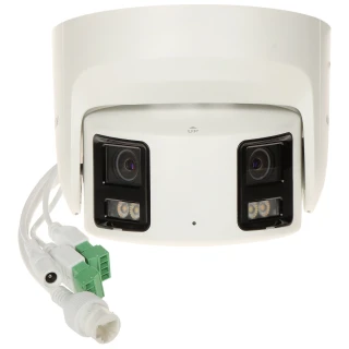 IP Panoramische Camera DS-2CD2387G2P-LSU/SL(4MM)(C) ColorVu - 7.4 Mpx 2 x 4 mm HIKVISION