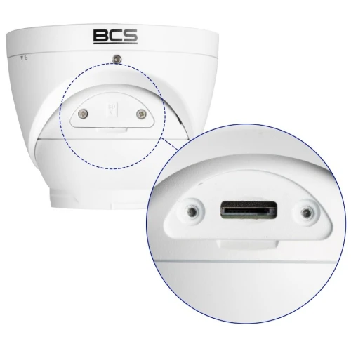 BCS Point BCS-P-EIP24FSR3-Ai1 4Mpx IR 40m Dome IP-netwerkcamera