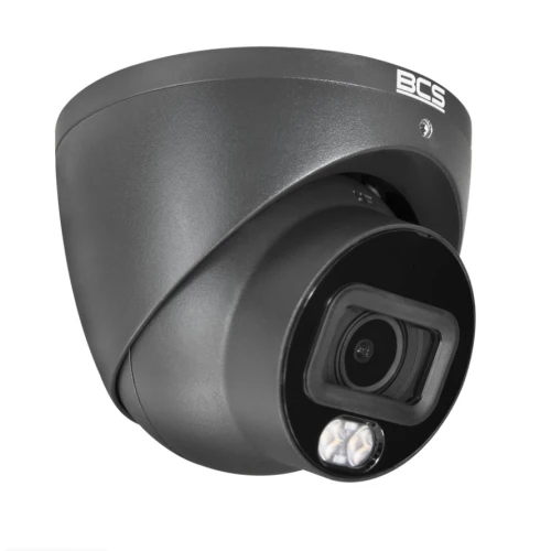 IP Dome Camera 4Mpx BCS-L-EIP14FCL3-Ai1-G, Whitelight 30m, WDR120dB, NightColor 2.0