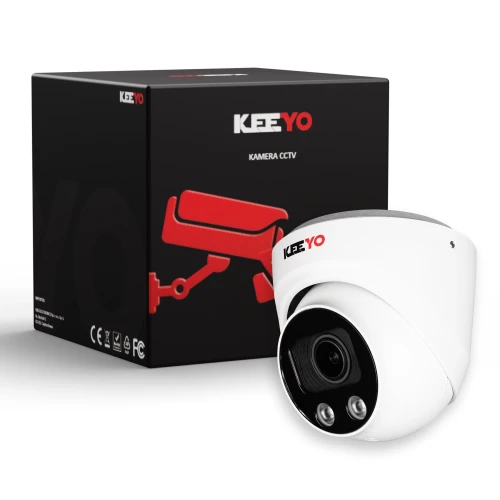 IP domecamera KEEYO LV-V-IP8M35AF 8Mpx, motozoom