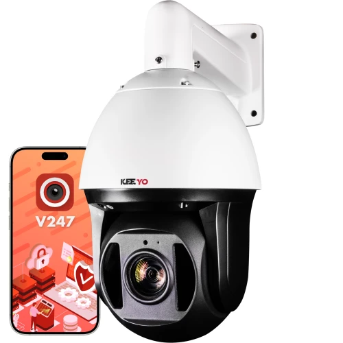 IP-draaicamera KEEYO LV-V-IP5M80PTZ-X36 5Mpx, 36x zoom, IR 120m