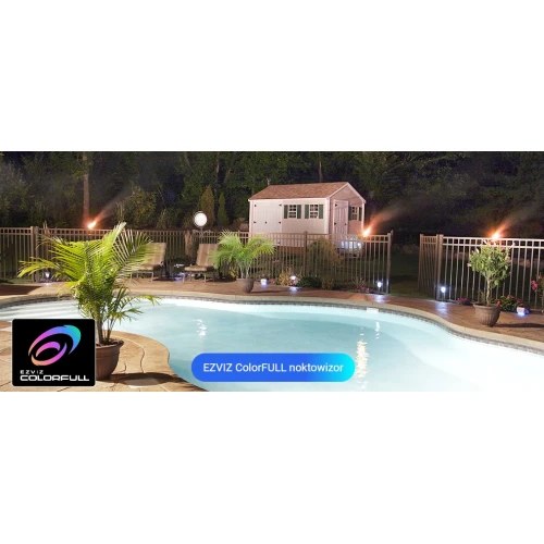 Draaibare IP Wi-Fi Camera EZVIZ H80x 4K, ColorFull