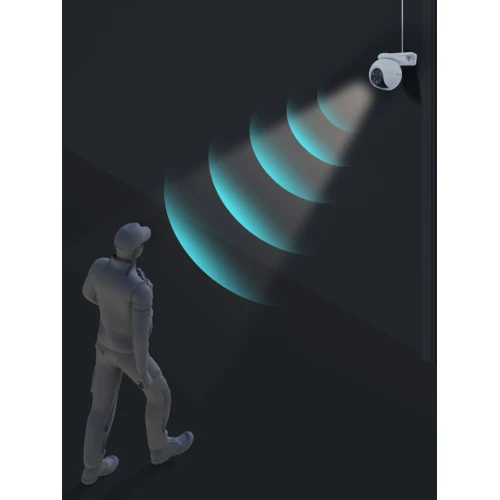 EZVIZ H80f Multi 2K+ x3 Wi-Fi IP Draaibare Camera, Zoom, AI, Detectie, Audio