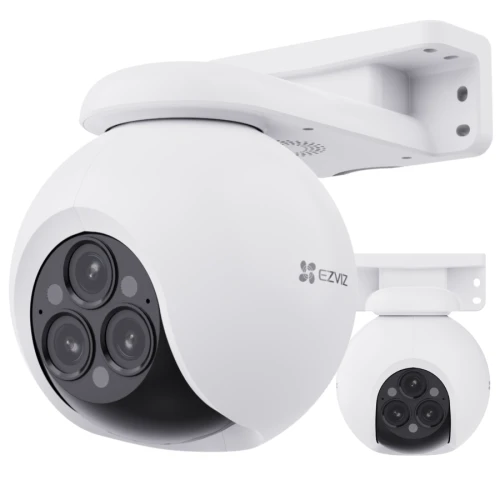 EZVIZ H80f Multi 2K+ x3 Wi-Fi IP Draaibare Camera, Zoom, AI, Detectie, Audio