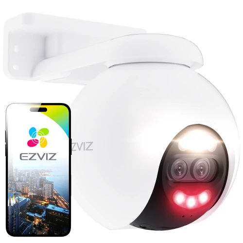 Draaibare IP Wi-Fi Camera EZVIZ H80x 4K, ColorFull