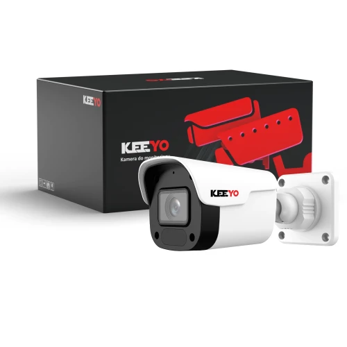 IP-buiscamera 4Mpx IR 25m KEEYO LV-V-IP4M25TF-B Audio AI
