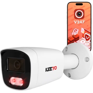 IP-buis camera 5Mpx IR25m KEEYO LV-V-IP5M25TF-B