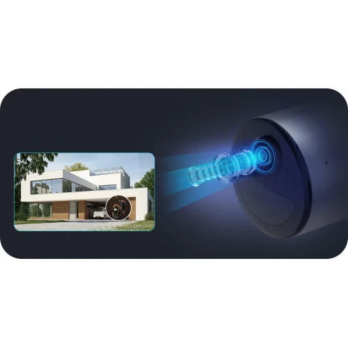 Camera met eigen voeding op microSD-kaart WiFi 3Mpx EZVIZ EB3 + Zonnepaneel