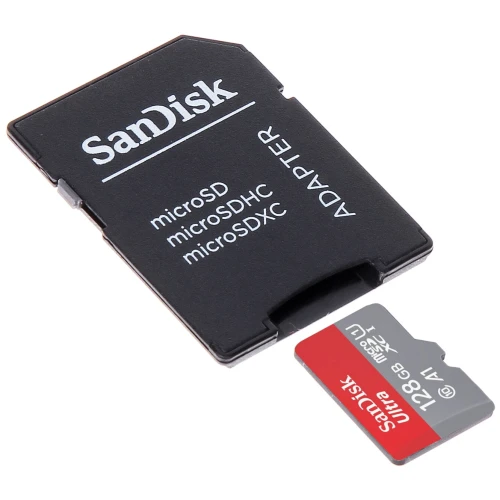 Micro SD-kaart 10/128-SAND UHS-I, SDXC 128GB Sandisk