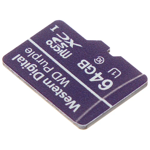 Micro SD-kaart SD-MICRO-10/64-WD UHS-I sdhc 64GB Western Digital