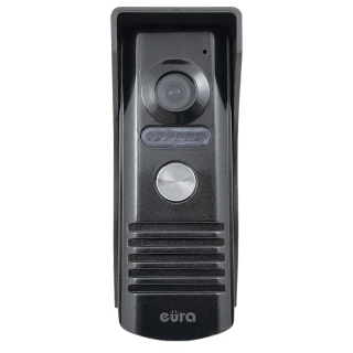 Modulaire externe cassette WIDEODOMOFON EURA VDA-11A3 EURA CONNECT eengezins, grafiet, wit licht