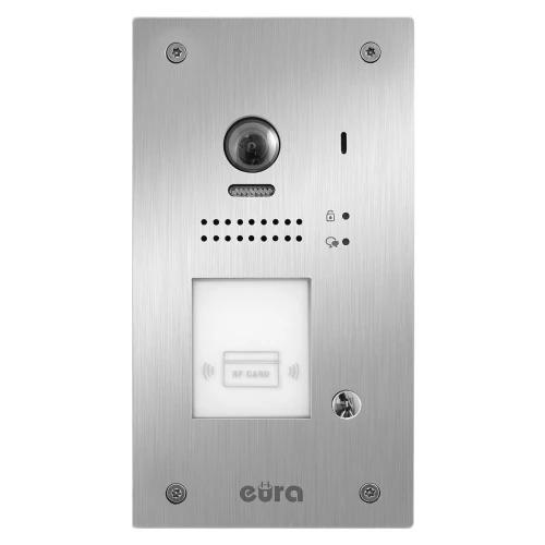 Externe modulaire cassette voor EURA VDA-87A5 2EASY eengezinsvideodeurtelefoon, inbouw, proximity sleutellezer
