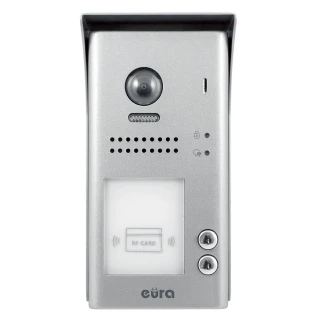 Externe videodeurtelefoon paneel Eura VDA-81A5 2EASY voor twee gezinnen