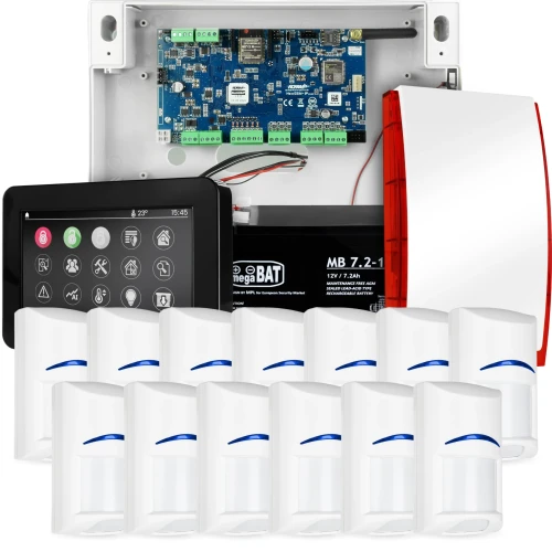 Alarmset Ropam NeoGSM-IP 13 x Bosch Sensor Touch Manipulator TPR-4BS Wifi GSM