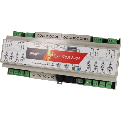 Alarmsysteem Ropam NeoGSM-IP-64 DIN, Wit, 8x Sensor, Rolluikbediening, Verlichtingsbediening, GSM-meldingen, Wifi