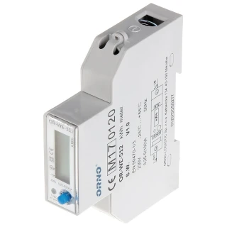 Elektriciteitsmeter OR-WE-512 enkelfasig ORNO
