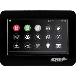 TPR-4BS - 4.3'' touchscreen paneel, touchscreen toetsenbord, opbouwbehuizing - ROPAM