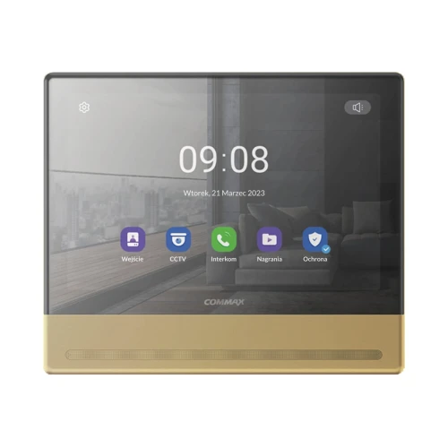 Monitor 10" handsfree CDV-1004QT Gold