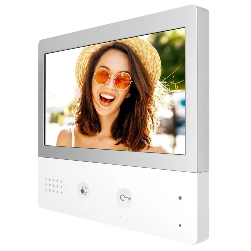 Monitor EURA PRO IP VIP-01A5 - scherm 7", wit, handsfree, touchscreen