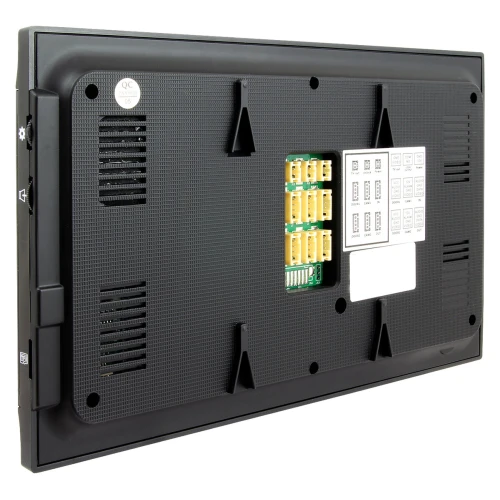 Monitor Eura VDA-01C5 zwart LCD 7'' AHD beeldgeheugen