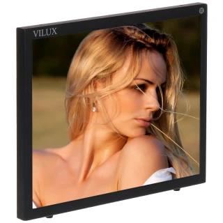 Monitor 2x Video hdmi vga audio afstandsbediening VMT-176M 17 inch Vilux