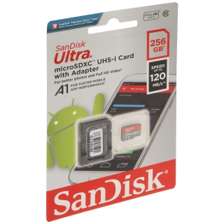 Micro SD-kaart-10/256-SANDISK UHS-I sdxc 256GB Sandisk