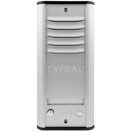 Analoge paneel CYFRAL 1-bewoner COSMO R1 zilver