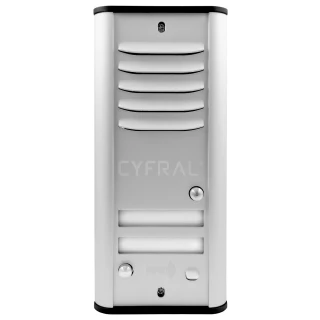 Analoge paneel CYFRAL 2-bewoner COSMO R2 zilver