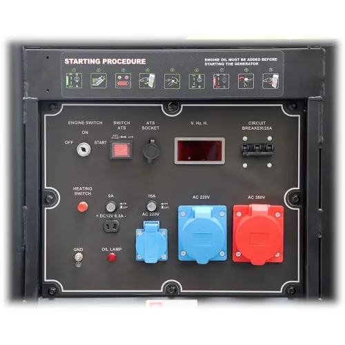 SENCI Dynamo DY-18020DA-PRO 18kW stroomgenerator