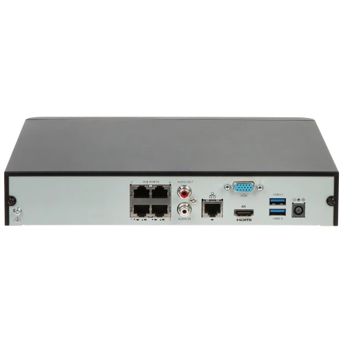 IP Recorder NVR301-04X-P4 4 KANALEN, 4 PoE UNIVIEW