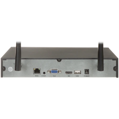 IP Recorder APTI-RF08/N0901-4KS2 Wi-Fi, 9 kanalen, 4K UHD