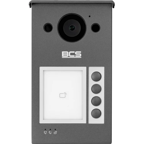 IP video-intercompaneel BCS-PANX401G-2 4-abonnee buitenpaneel