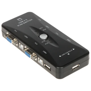VGA + USB Schakelaar VGA+USB-SW-4/1